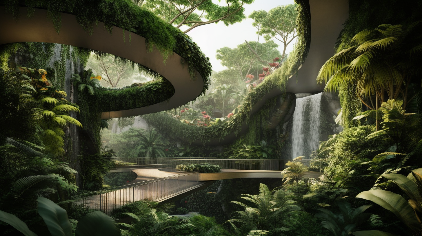 Biophilic Design w Architekturze: Ożywienie przestrzeni dzięki naturze