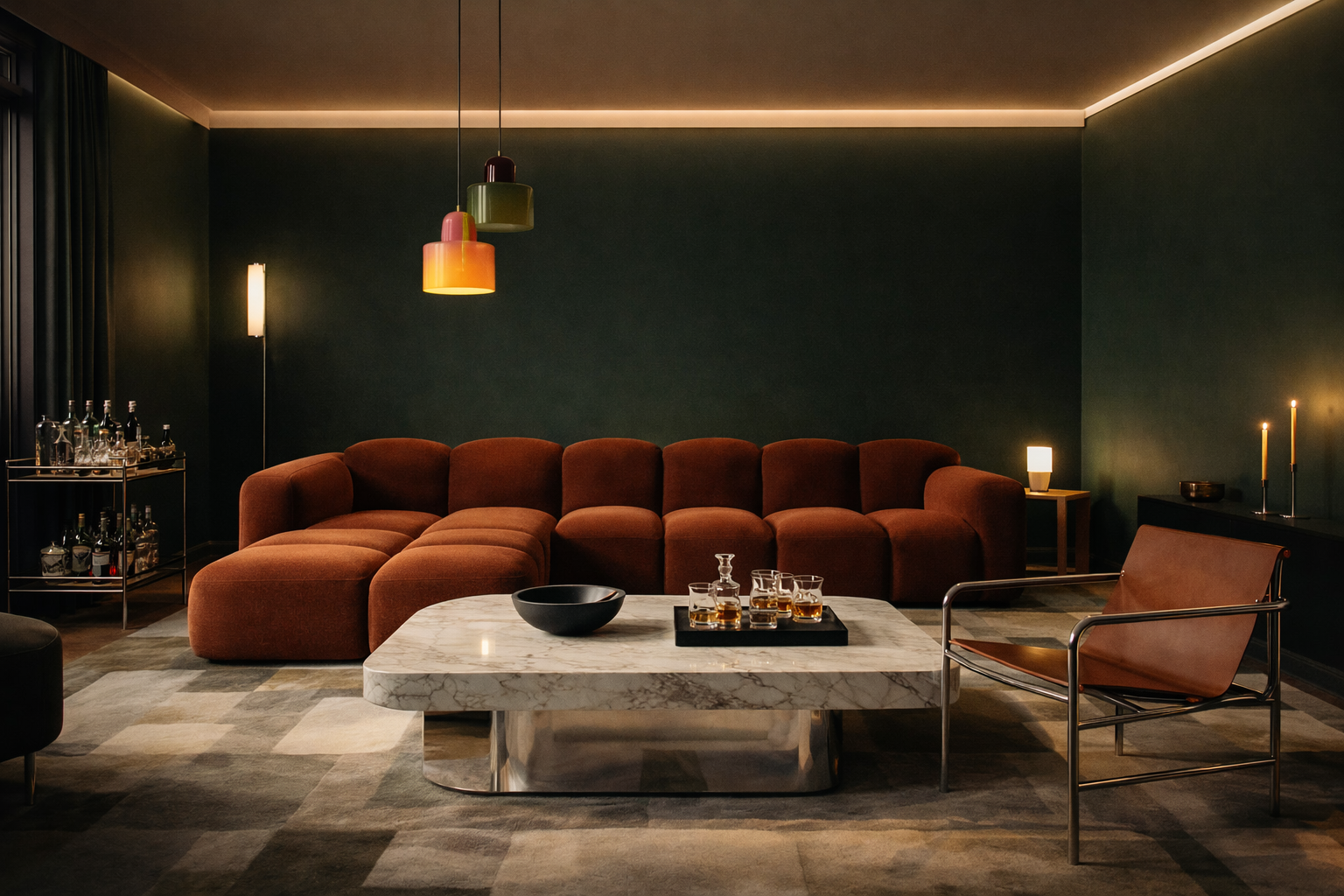 Neo Deco to najmodniejszy styl wnętrz 2026 roku. Luksus, kolor i geometria wracają do łask